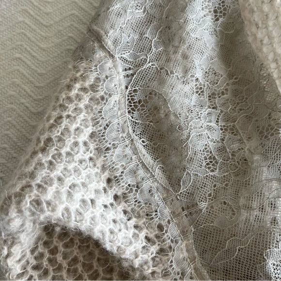 Free People Lace Back Cardigan Sweater - Picture 6 of 10